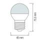 Светодиодная лампа 6W E27 ELITE-6 (001 005 0006)