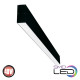INNOVA5-40 линейный LED светильник черный